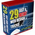 29 Easy & Instant Web Design Tricks