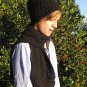 10 to 110 Black Alpaca Hat and Scarf Set