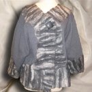 Black Marble Needle Felted Jacket