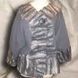 Black Marble Needle Felted Jacket