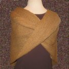 Fawn Alpaca Mobius Shawl