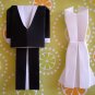 2 X SET OF ORIGAMI BRIDE AND GROOM OUTFIT