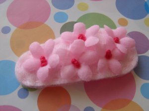 LOVELY FLOWER CLIP - PINK