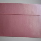 50 X  C6 METALLIC BABY PINK ENVELOPES