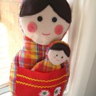 HANDMADE BABUSHKA DOLL SET B - UNIQUE ONE OF A KIND