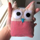HANDMADE PLUSH OWL - BELLA