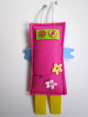 Prunella HANDMADE ROBOTS- UNIQUE ONE OF A KIND