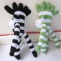 DANIEL HANDMADE MOHAWK SOCK MONKEY- UNIQUE ONE OF A KIND