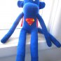 SUPER-MONKEY THE HANDMADE SOCK MONKEY- UNIQUE ONE OF A KIND