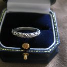 estate platinum diamond band