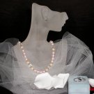 Pink & Ivory Freshwater Pearl Necklace