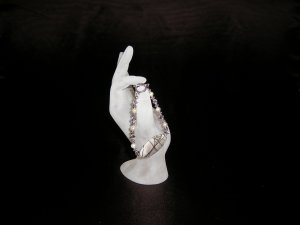 Zebra Jasper Beaded Bracelet