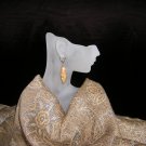 Sand Colored Stone Earrings