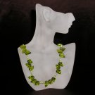 Green Glass Bead Necklace