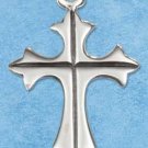 STERLING SILVER 15X21MM POINTED CROSS CHARM