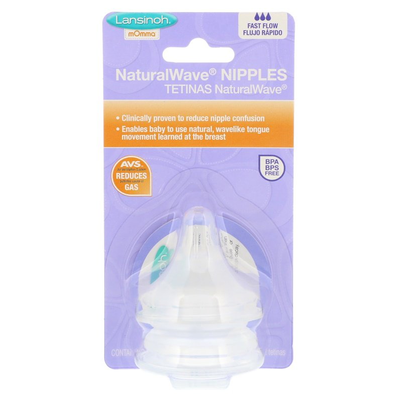 NaturalWave Nipples Fast Flow 2 Fast Flow Nipples
