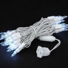 35 Lights Traditional T5 Pure White White Wire
