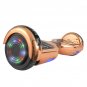 Hoverboard in Rose Gold Chrome with Bluetooth Speakers