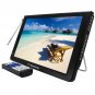 Ultra Lightweight Rechargeable Widescreen 12 In LED Portable TV