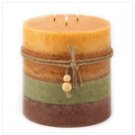 Golden Spice Oversized Pillar Candle