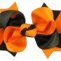 Black/Orange Spike Bow