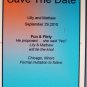 Wedding Programs/Invitations/Save the Date