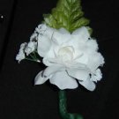 White Carnation Boutonnière