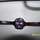 DKNY watch burgandy strap