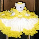 Bears with  hand croched dress