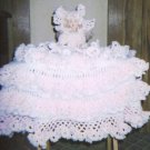 14" Doll with hand croched Dress