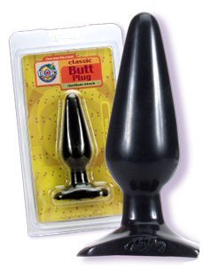 Doc Johnson - 5 Inch Medium Butt Plug Red