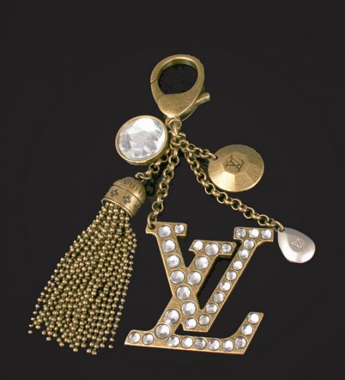 Authentic Louis Vuitton Caprice key ring or bag charm