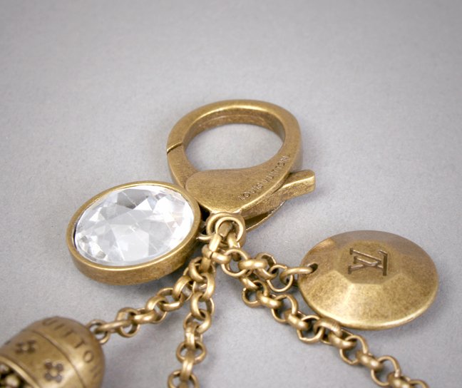 Authentic Louis Vuitton Caprice key ring or bag charm