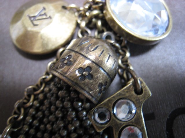 Authentic Louis Vuitton Caprice key ring or bag charm