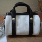 NWT $295 GUCCI MINI JACQUARD MONOGRAM BOSTON KEYCHAIN