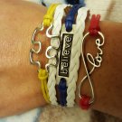 believe autism awareness bracelet