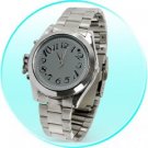 8GB Business Spy Watch - Stainless Steel Strap (Audio/Video) [CVGR-I03]