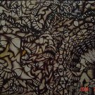 RICO ONE ORIG GRAFFITI ART Signed outsider Psychedelic