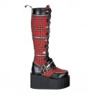 Women's Creepers 3¼" Platform Zippered Cheetah Creeper Boot