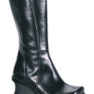 "Pace" - Women's Wedge Platform Calf Boots