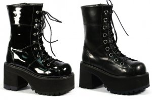 "Ranger" - Women's Lace Up Platform Ankle Boots