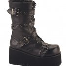 Trashville - Men's Ankle Boot with Wrap Around Buckle