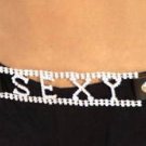Sexy Belt W/ Leather Strap