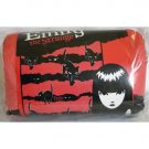 Emily The Strange Kitty Stripe Microfiber Blanket