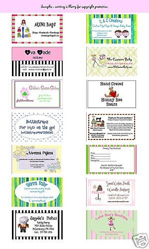 30 Personalized Hang Tags