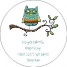 Personalized Owl Labels - All Occassions
