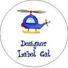 Personalized Name School Waterproof Vinyl Labels - Toys