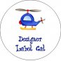 Personalized Name School Waterproof Vinyl Labels - Toys