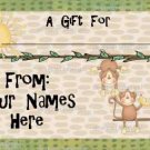 Personalized Boutique Enclosure Cards - For Kids