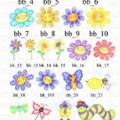 Personalized Kids Cute Bug Labels Stickers